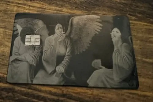 Metal card from Riya Y.