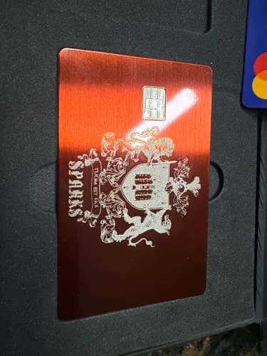 Metal card from Sanjay B.