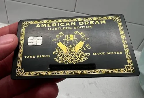Metal card from Pooja B.